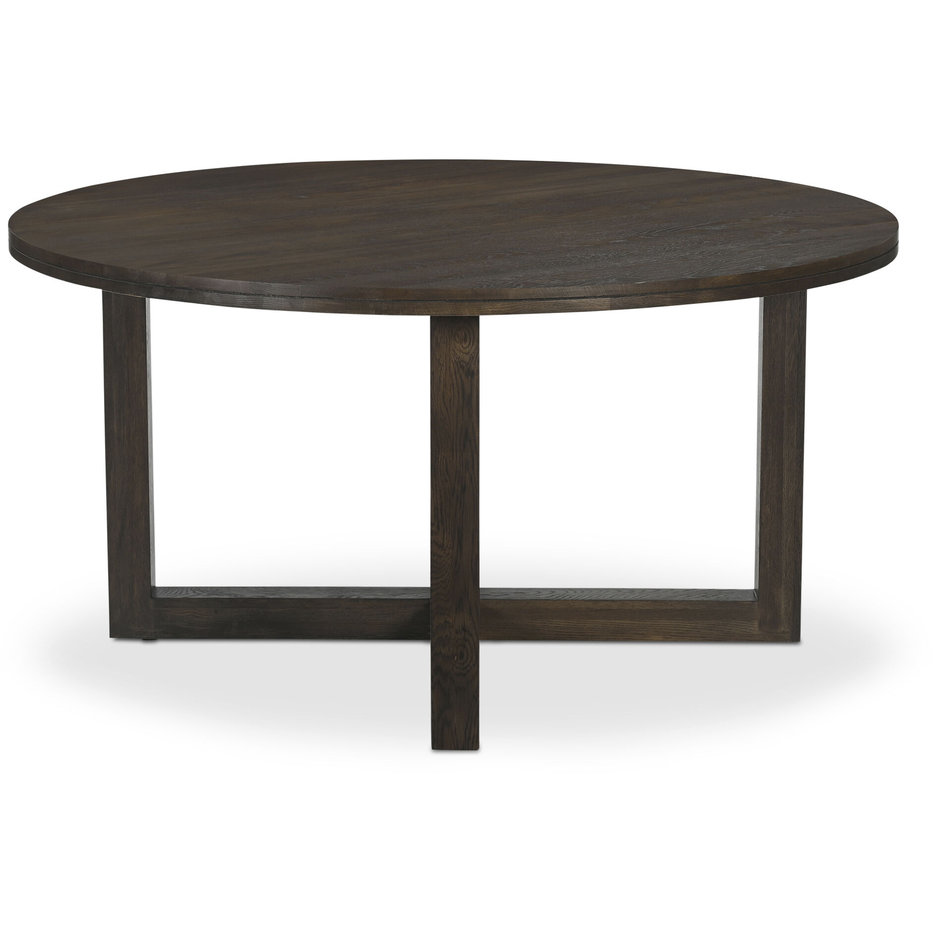 Joel 60 X 60 inch Dark Brown Dining Table